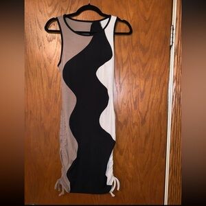 Abstract dress